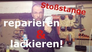 Stoßstange selber lackieren Geht das [upl. by Rowena123]