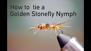 How to tie a Golden Stonefly Nymph [upl. by Bowden386]