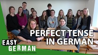 Perfect Tense in German  Super Easy German 26 [upl. by Sineray]