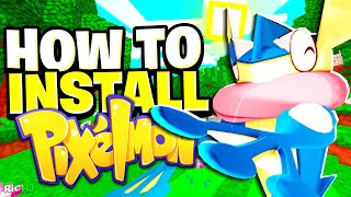 How to INSTALL PIXELMON FASTEST GUIDE  Minecraft Pokemon Mod [upl. by Lancelot85]