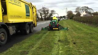 Our New Ransomes HR 6010 batwing mower [upl. by Nylirrehs531]