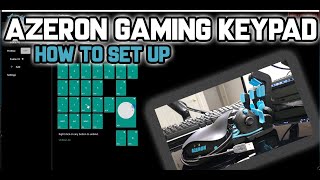 How to Set up Azeron Gaming Keypad  Azeron CLASSIC [upl. by Haila]