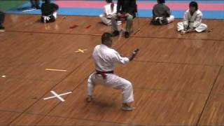 SAI Kata YAKAA NO SAI  Okinawa Kobudo Championships [upl. by Ancilin]