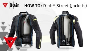 Dainese How to DAIR STREET Jackets [upl. by Vilhelmina]