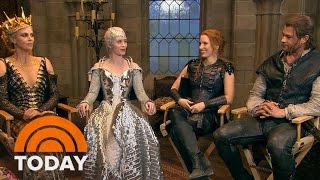 Get A Sneak Peek Behind The Scenes Of ‘The Huntsman’  TODAY [upl. by Notyarb231]