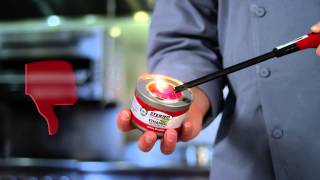 Sterno Chafing Fuel Safety Tips [upl. by Aromat]