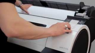 How to install plotter Canon imagePrograf iPF670 amp iPF770 [upl. by Licec]