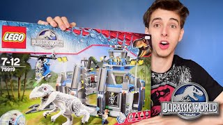 INDOMINUS REX  Indominus Rex Breakout Jurassic World Lego Set  ReviewBuild [upl. by Mutua577]