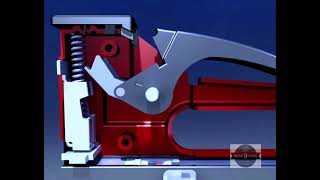 COMO FUNCIONA UNA Engrapadora INDUSTRIAL  HOW AN INDUSTRIAL Stapler WORKS [upl. by Jaimie977]