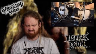 Drummer Reacts To Despised Icon Lightspeed Drum Playthrough 98 [upl. by Horten707]