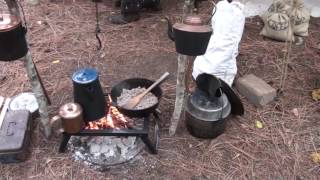 Champoeg Living History Fur Trappers Encampment 2016 [upl. by Mollee]