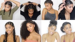 22 INSTAGRAM HAIRSTYLES FOR CURLY HAIR I COMPILATION [upl. by Ejrog]