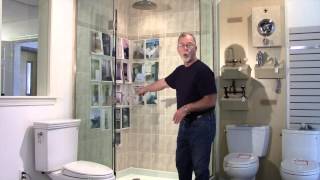 Fameless Shower Door Basics [upl. by Nodle]