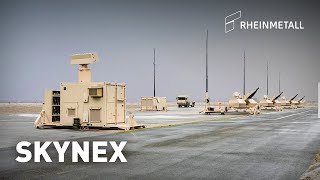 Rheinmetall Air Defence – Oerlikon Skynex air defence system [upl. by Einnalem]