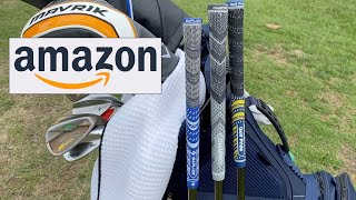 I BOUGHT GOLF GRIPS OFF AMAZON and Reviewed Against Golf Pride [upl. by Rehtae735]