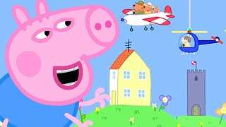 Peppa Pig Official Channel  Ahhh George Pig Becomes a Giant at the Tiny Land [upl. by Fernande]