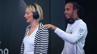 Lewis Hamilton Surprises F1 Superfans with Bose [upl. by Onibag]