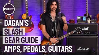 Slash Gear Guide  How To Sound Like Slash amp Guns N Roses Using His Amps Guitars amp Effects [upl. by Netsuj]