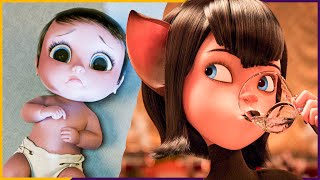 HOTEL TRANSYLVANIA Franchise Evolution From 2012  2021 All Trailers [upl. by Ayomat]