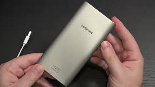 Samsung TypeC 10000mAh Fast Charge Battery Pack [upl. by Nyrak]