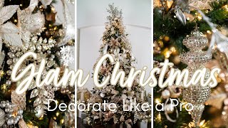 How to Decorate a Glam Christmas Tree [upl. by Eignat]