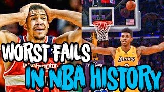 The 13 Worst FAILS AND BLOOPERS in NBA History [upl. by Lap]