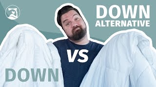 Down Vs Down Alternative Comforters  How Can You Choose [upl. by Robinet]