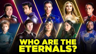 Who are Marvels ETERNALS MCU Eternals Explained [upl. by Ahsiemak]