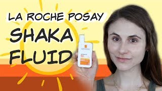 LA ROCHE POSAY ANTHELIOS SPF 50 SHAKA FLUID REVIEW DR DRAY [upl. by Atirb]