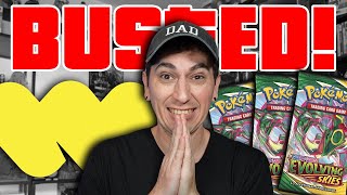 Resealed Evolving Skies Pokemon Card Scam EXPOSED [upl. by Nolrac]