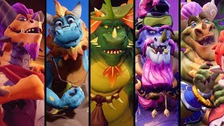 Spyro Reignited Trilogy  All 80 Dragons [upl. by Ellehcram759]