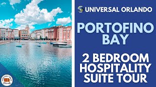 Walkthrough of 2 Bedroom Hospitality Suite at Loews Portofino Bay at Universal Orlando Resort [upl. by Menzies]