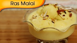 Ras Malai Recipe  How To Make Soft Rasmalai At Home  Popular Indian Sweet Dessert Recipe By Ruchi [upl. by Hulton]