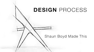 My Furniture Design Process  Shaun Boyd Made This [upl. by Musihc]