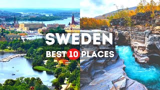 Amazing Places to Visit in Sweden  Travel Video [upl. by Ecnarret90]