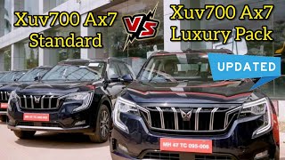 Mahindra XUV700 Ax7 vs Ax7L Luxury  Details About Luxury pack Price amp Features [upl. by Inva]