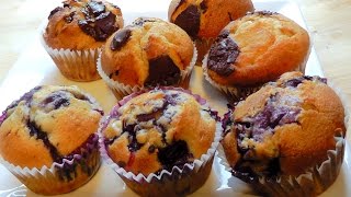 Christmas MUFFINS  How to Make Chocolate amp Blueberry muffin  cup cake recipe [upl. by Issirk]