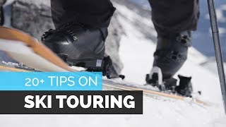 How To Ski Tour  Safety Kick Turns Planning and More [upl. by Arremat]