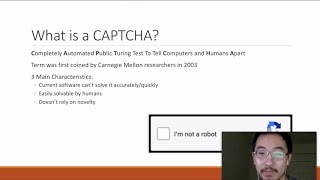 What is a CAPTCHA  Introduction to CAPTCHA Systems and How They Work [upl. by Elisee]