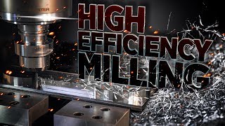 High Efficiency Milling  CNC Machining  Vlog 111 [upl. by Auqinahc163]