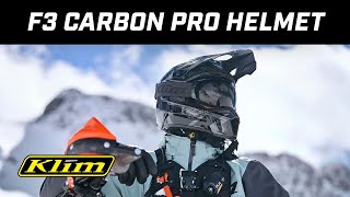 F3 Carbon Pro Helmet  Product Walkthrough [upl. by Ardy531]