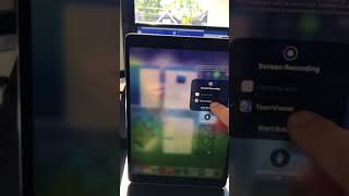 TeamViewer Quick Support App iOS 11 Screen Sharing [upl. by Bannon907]