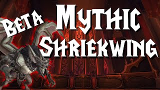 Mythic Shriekwing Castle Nathria  Shadowlands Beta [upl. by Leavelle196]