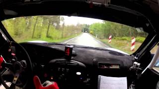 Onboard Porsche GT3 ZeltnerZeltner Sachsen Rallye 2013 Stage 68 HD [upl. by Xam]