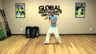 Beginner Nunchakus Class  Warm Up Basic Techniques Drills [upl. by Martita386]