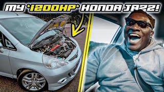 1200 BHP HONDA JAZZ BUILD UPDATE [upl. by Sacttler]