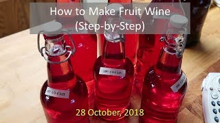 How to Make Fruit Wine Step by Step [upl. by Asabi257]