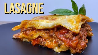 Lasagne Recipe  How To Make The Best Lasagne [upl. by Akenaj]