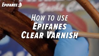 How to apply Epifanes Clear Varnish [upl. by Harri]