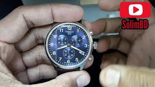 How To Set A Tissot Chronograph Watch  Tissot Chronograph Hands Alignments Adjust T116617 [upl. by Roseanne314]